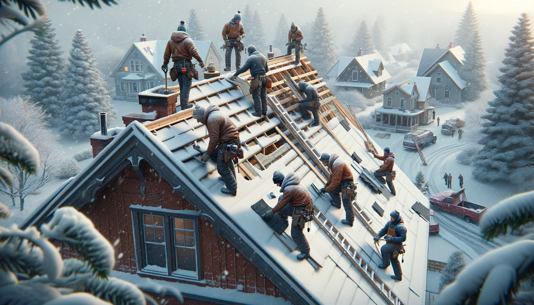 Can You Replace Your Roof in the Winter? The Roof Doctor